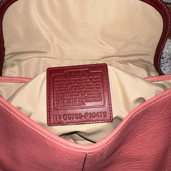 Coach G630479 Limited Edition Studded Pink& Brown SoHo Flap Leather Shoulder Bag - Picture 3 of 6